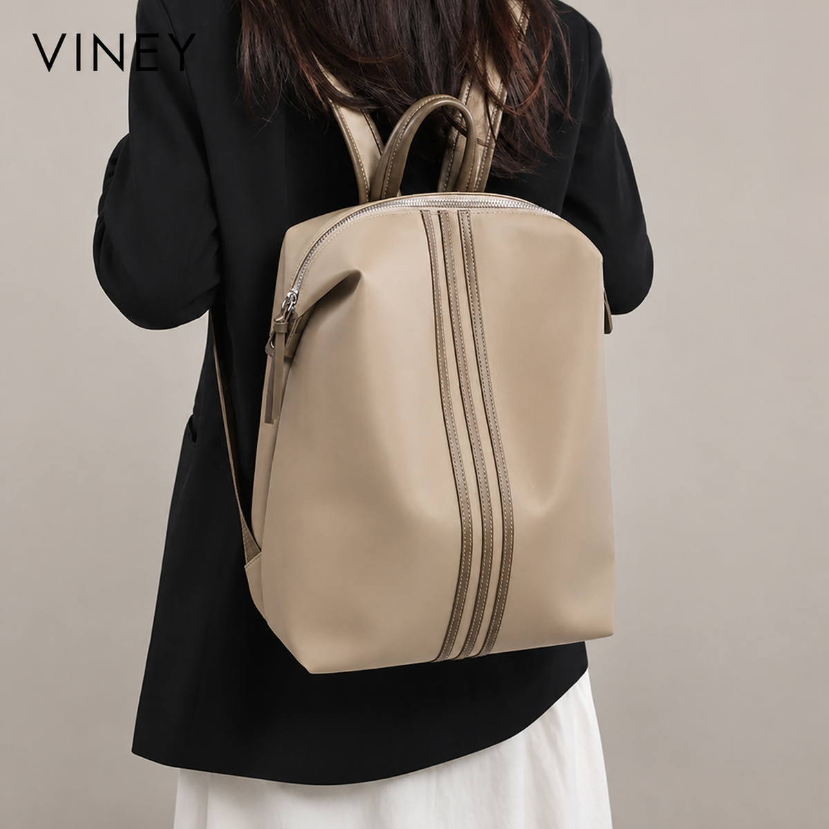 VINEY Nylon Large Capacity Lightweight Laptop Backpack product image 2