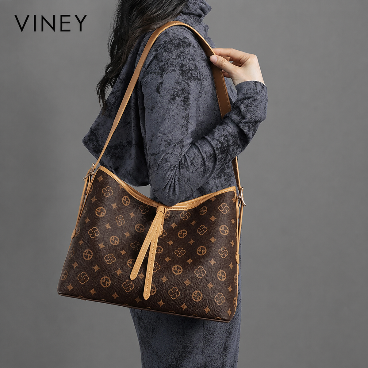 VINEY Convertible Bucket Bag — English product image 2