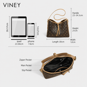 VINEY Convertible Bucket Bag — English product image 5