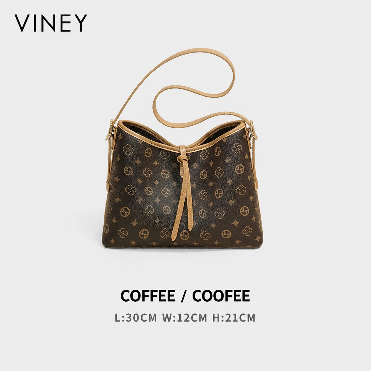 VINEY Convertible Bucket Bag — English product image 6