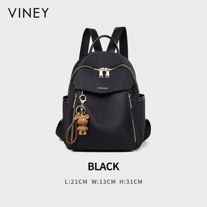 VINEY City Oxford Fabric Large Capacity Backpack — English product image 6