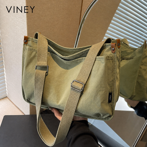 VINEY Everyday Canvas Large Capacity Convertible Tote Bag — English product image 1