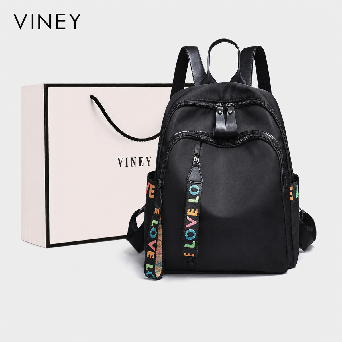 VINEY Everyday Large Capacity Backpack — English product image 2