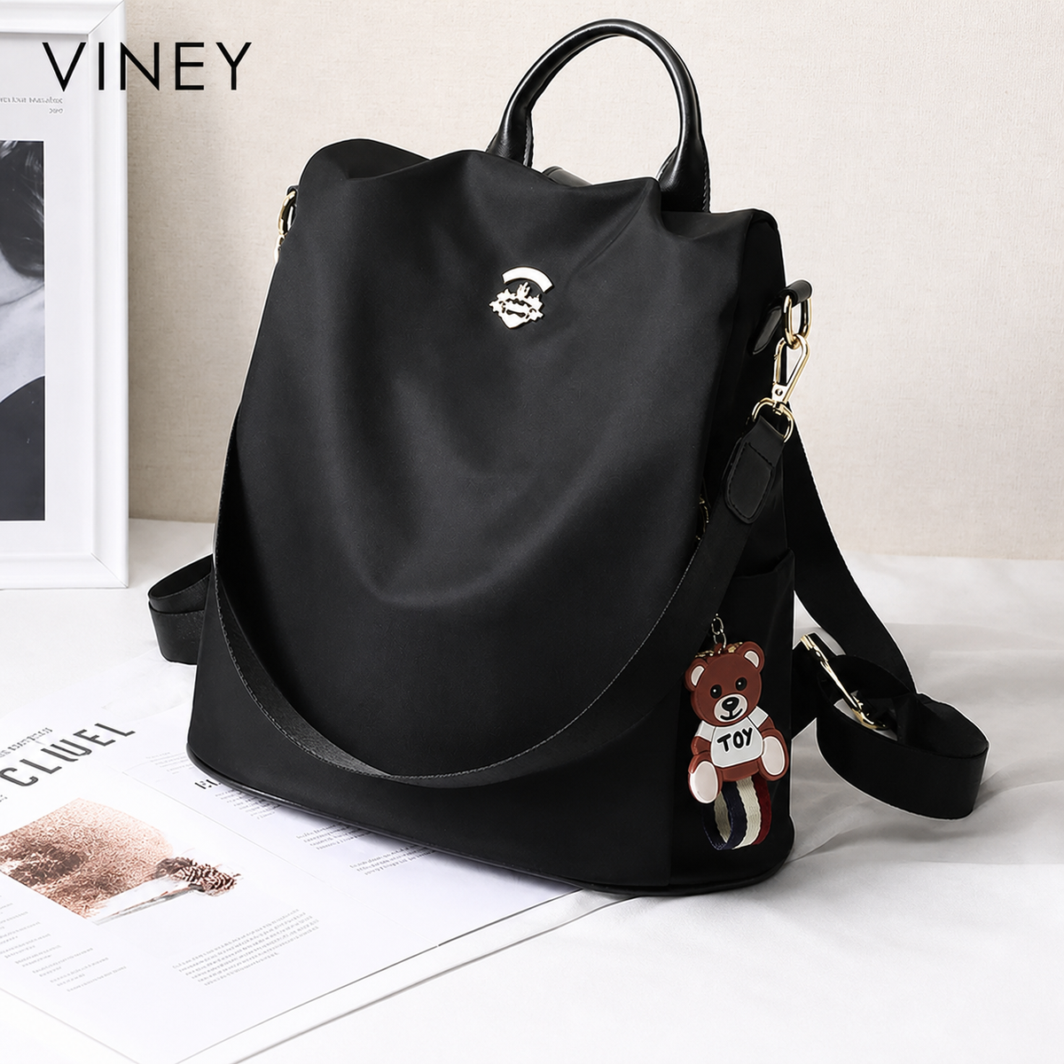 VINEY Urban Oxford Fabric Large Capacity Backpack product image 1