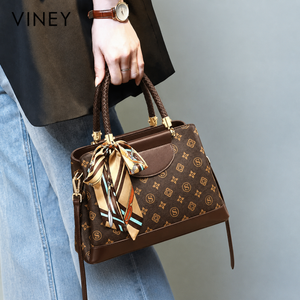 VINEY Leather Convertible Top-Handle Bag product image 1