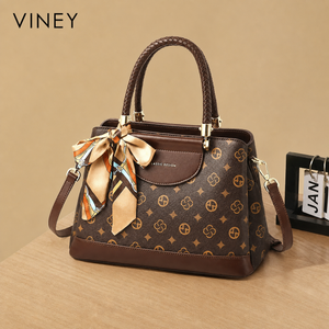 VINEY Leather Convertible Top-Handle Bag product image 2