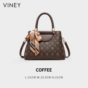 VINEY Leather Convertible Top-Handle Bag product image 6