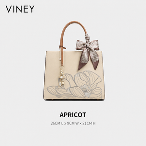 VINEY Modern Genuine Leather Convertible Top-Handle Bag product image 6