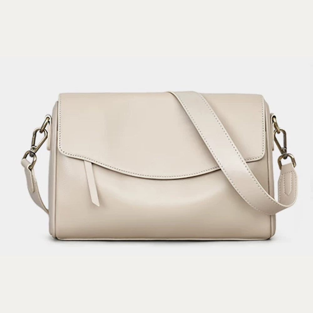 VINEY Genuine Leather Pillow Tote & Crossbody Bag